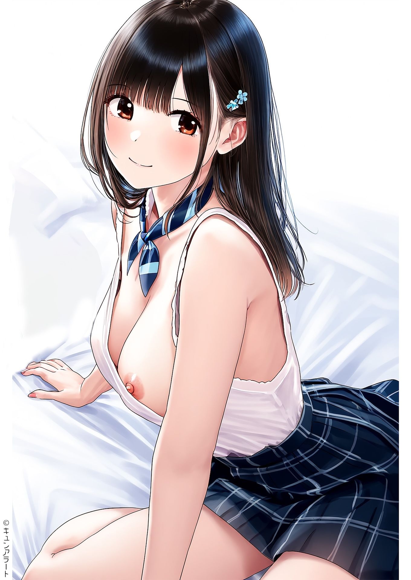 サンプル画像2:清楚系巨乳1(キュンアラート) [d_473158]