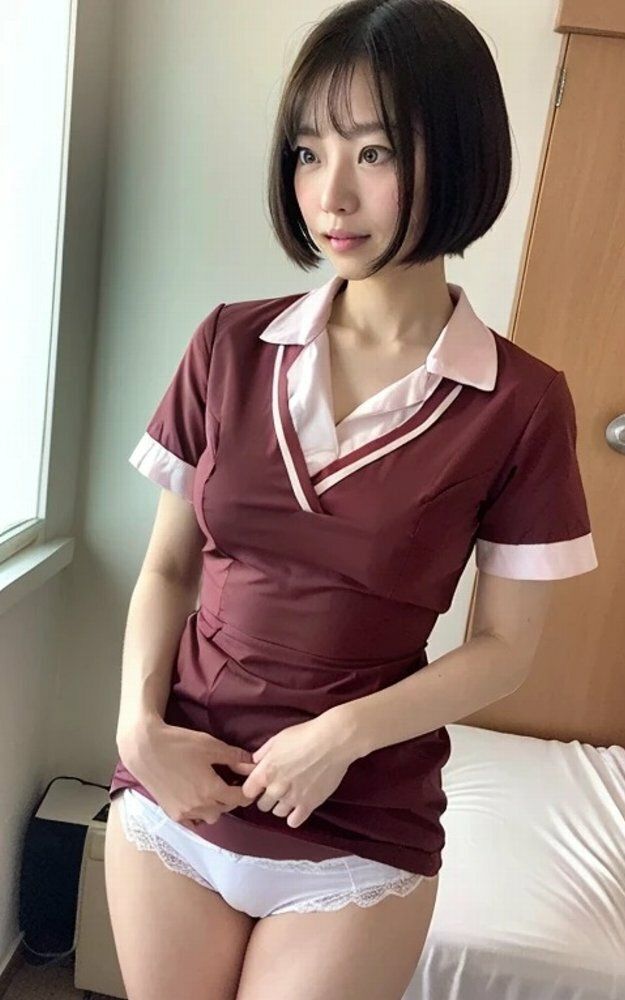 サンプル画像1:病院ナースサービスパンチラ画像集(榊原大造) [d_473159]