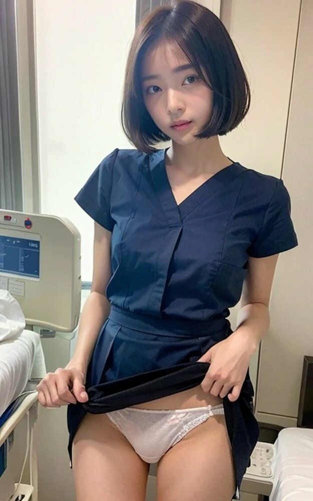 サンプル画像4:病院ナースサービスパンチラ画像集(榊原大造) [d_473159]