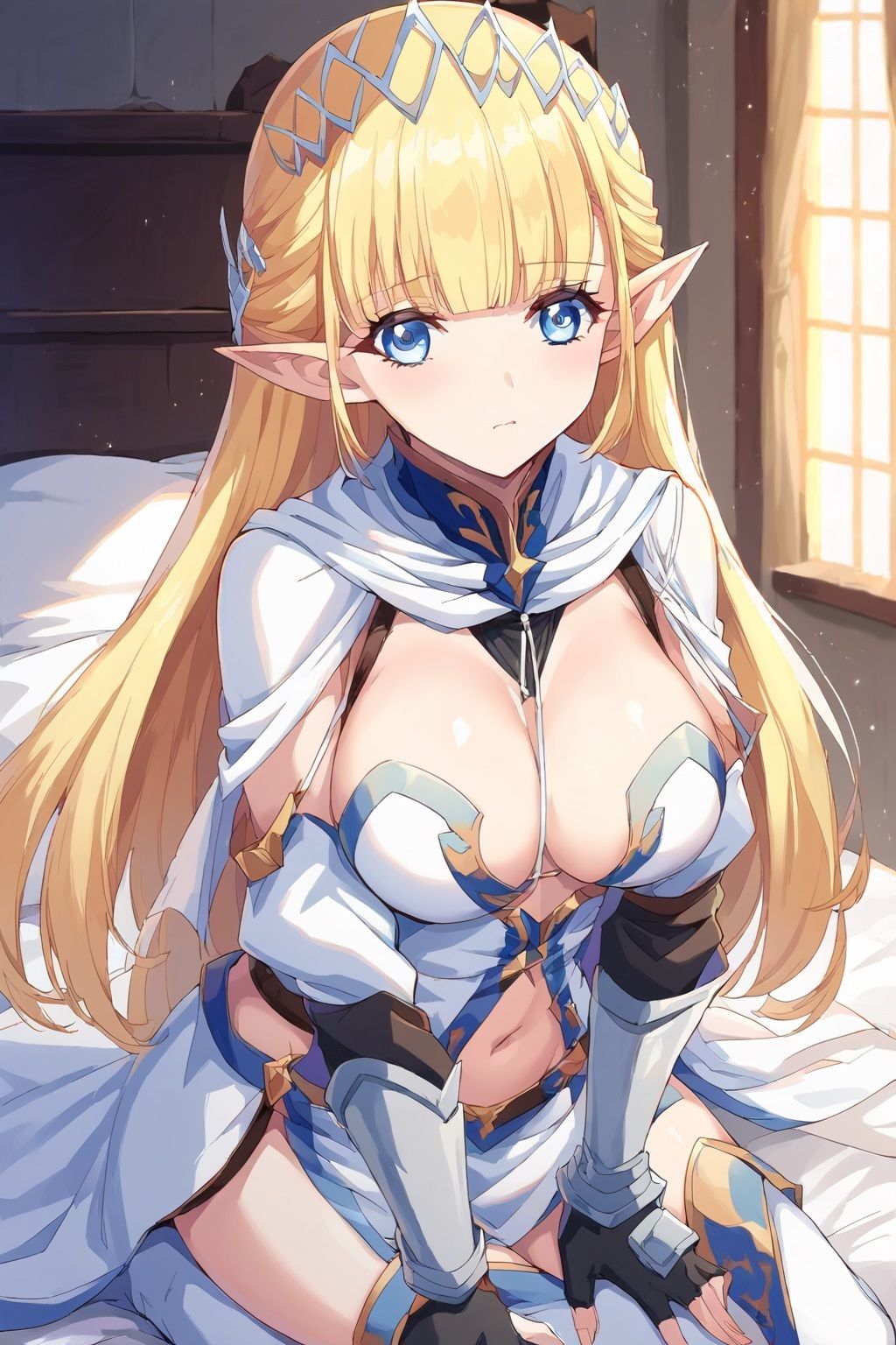 サンプル画像2:襲われたエルフ騎士ベロキス処女喪失SEX(リイバーワークス) [d_473279]