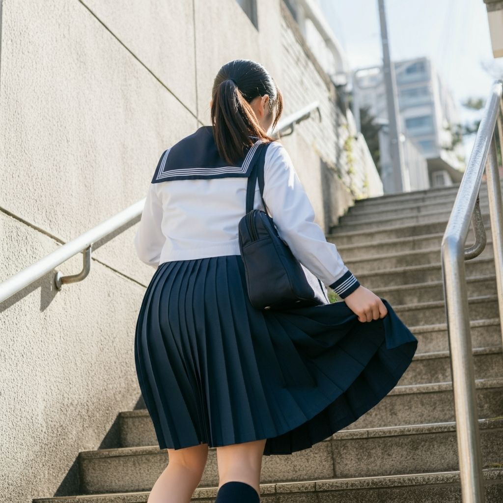 サンプル画像5:期待しちゃう上昇気流(もう限界) [d_473294]