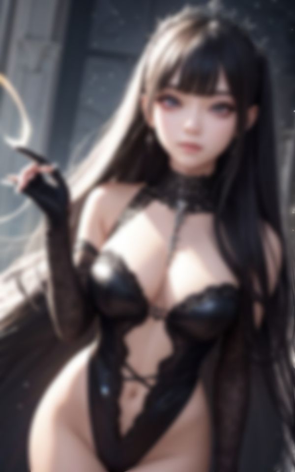 サンプル画像6:異世界転生で出会った淫乱小悪魔巨乳美女記録集(AIの悪戯) [d_473320]