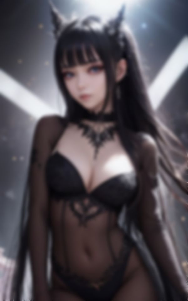 サンプル画像2:エチエチ淫らな淫乱巨乳の新人魔女っ娘コスプレイヤー写真集(リンカAI) [d_473334]