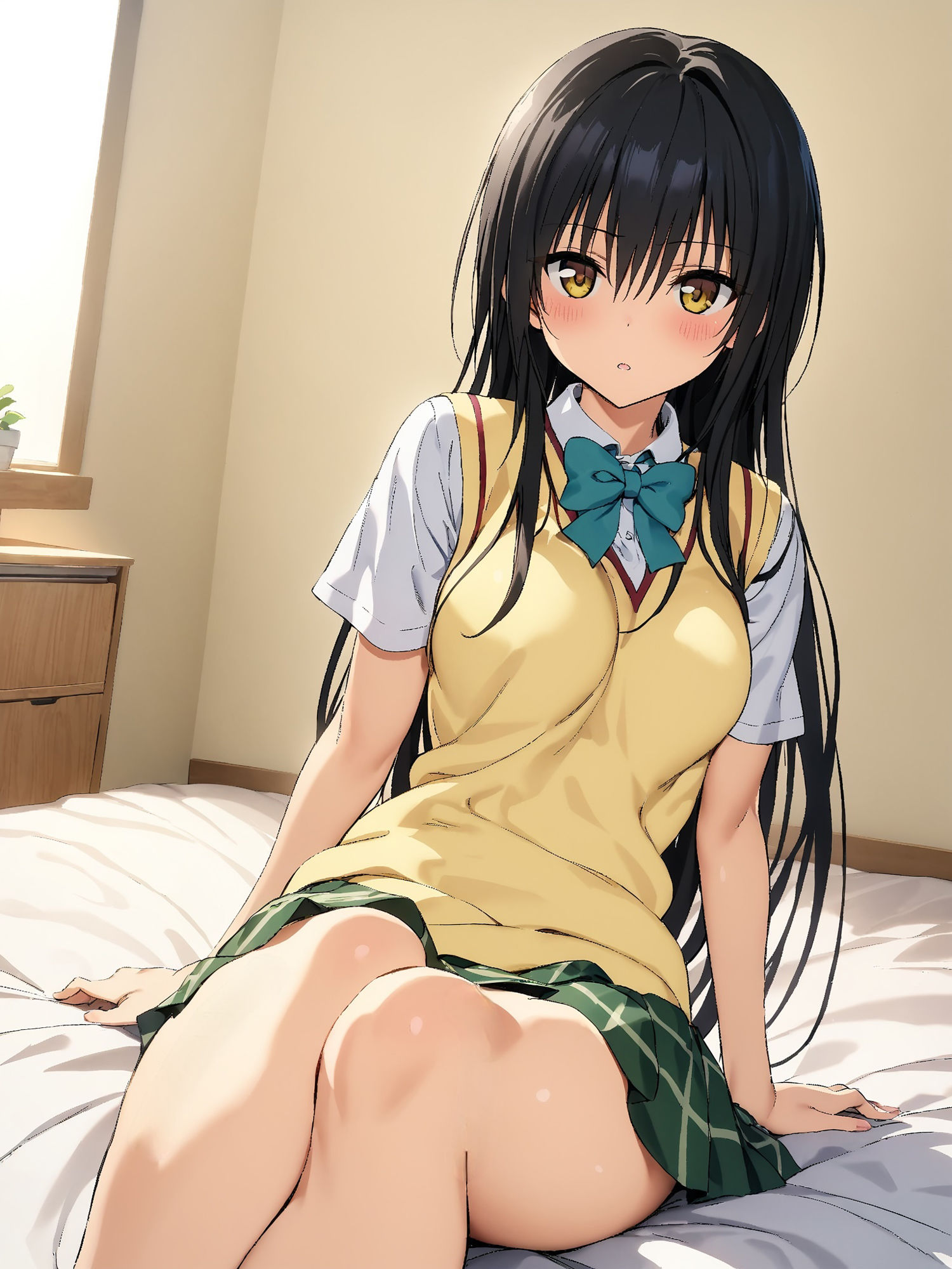 サンプル画像1:孕ませヒロイン 古◯川唯編(ものとーん) [d_473345]