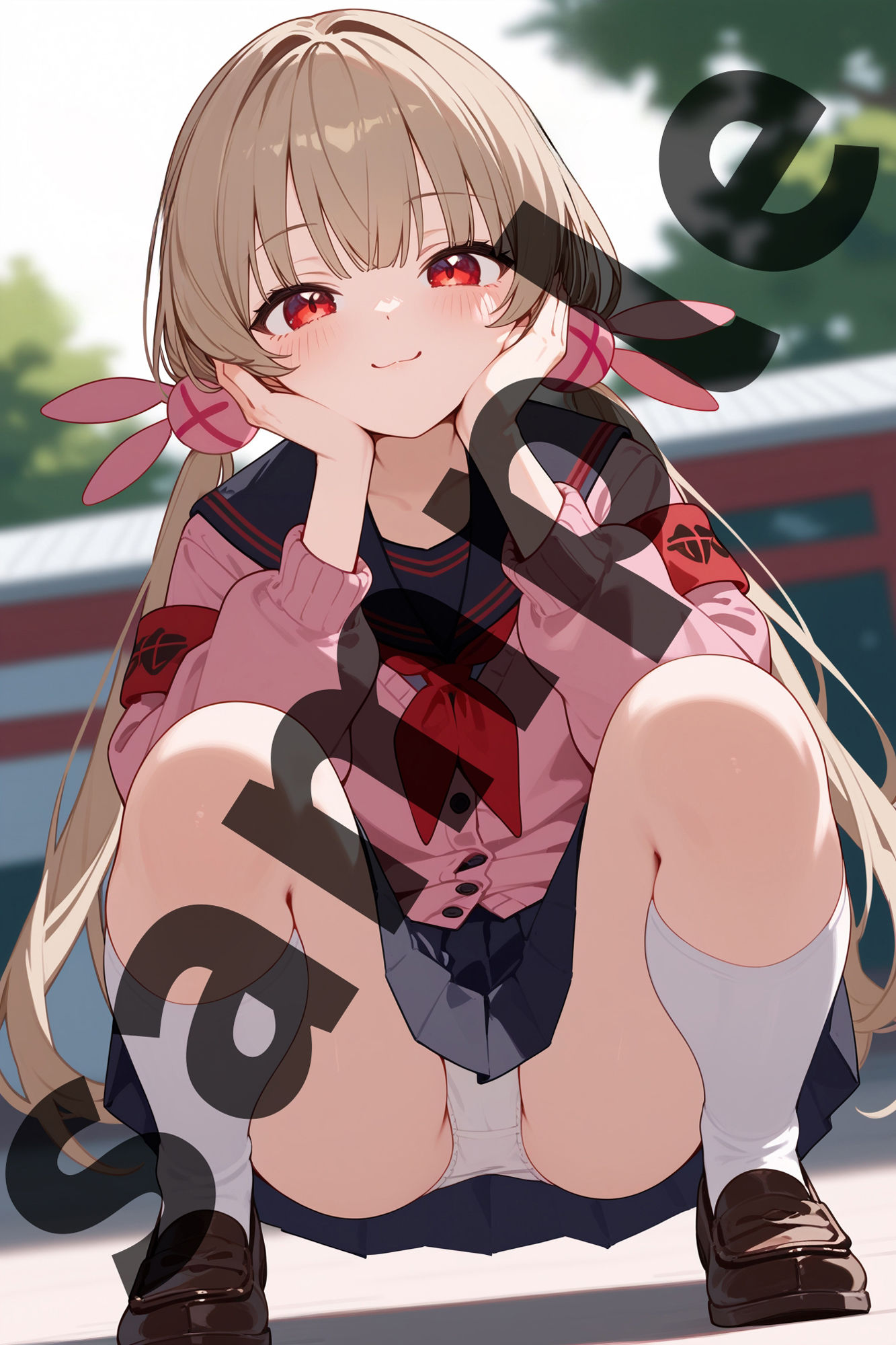 サンプル画像1:名〇さなのエッチなイラストまとめ(ランボー) [d_473379]