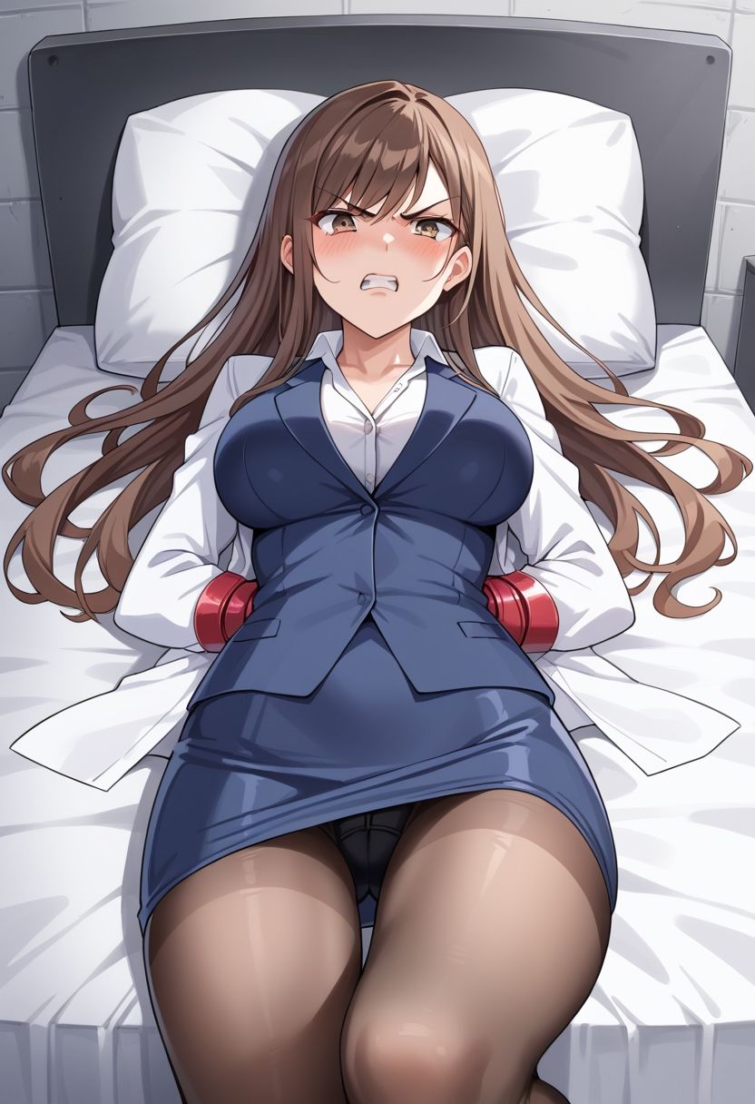 サンプル画像1:監禁された爆乳OLのどM堕ち(チョコ付バナナ) [d_473399]