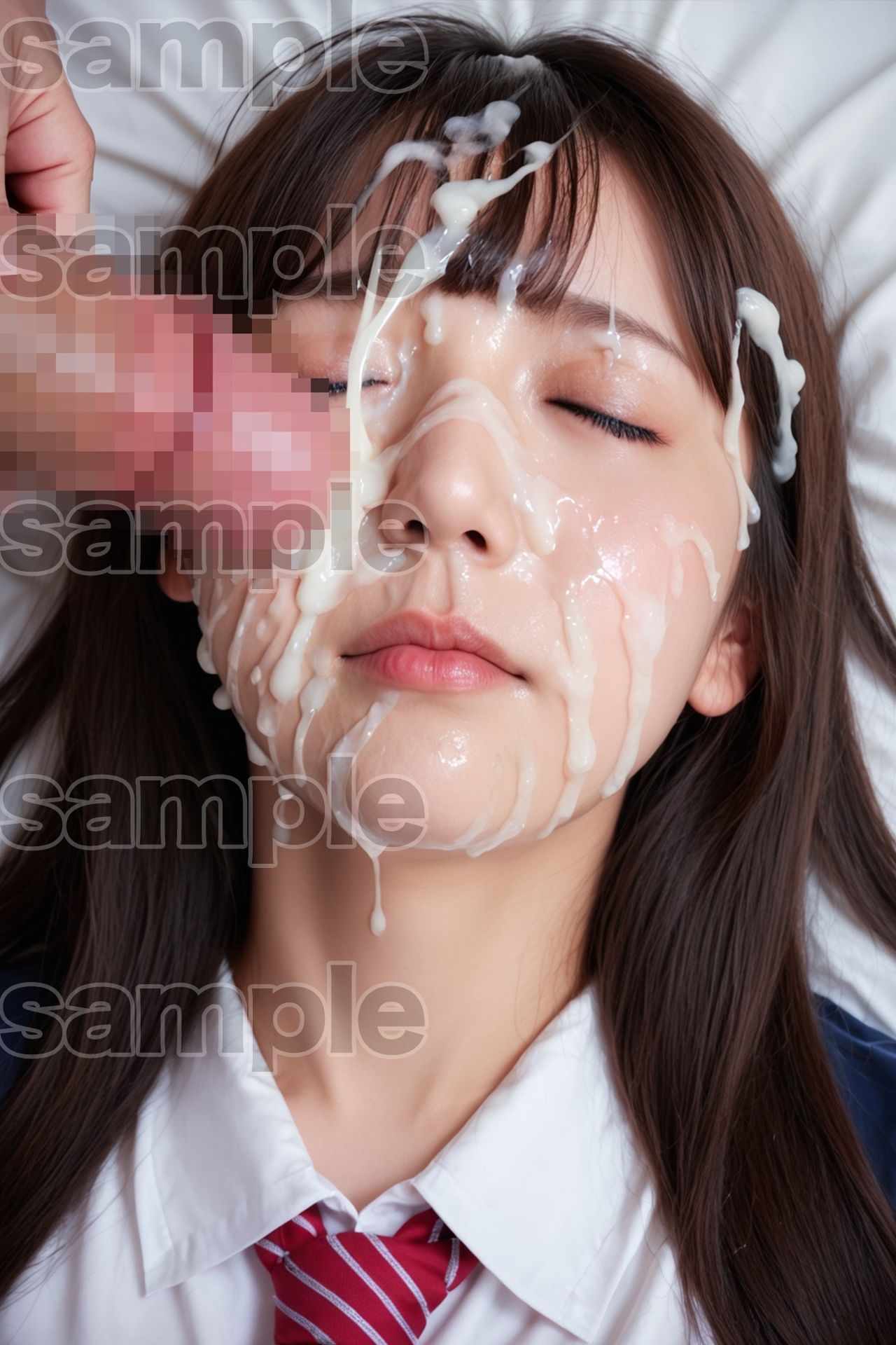 サンプル画像1:睡眠姦ぶっかけ  寝てる間に肉オナホとしてカラダ使わせてもらいます(BiND！ – Bukkake is Not Dead！) [d_473490]