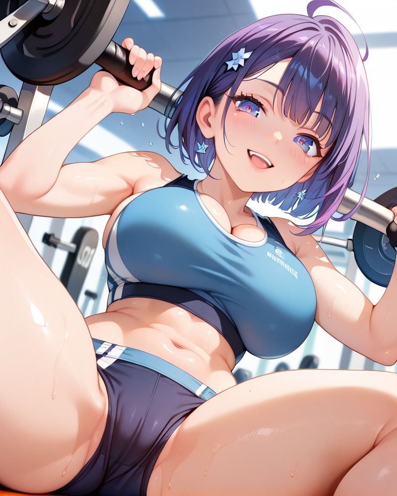 サンプル画像3:エロい女しかいないと噂のジムに入ったらハーレムだったCG集(雪どけ水) [d_473511]