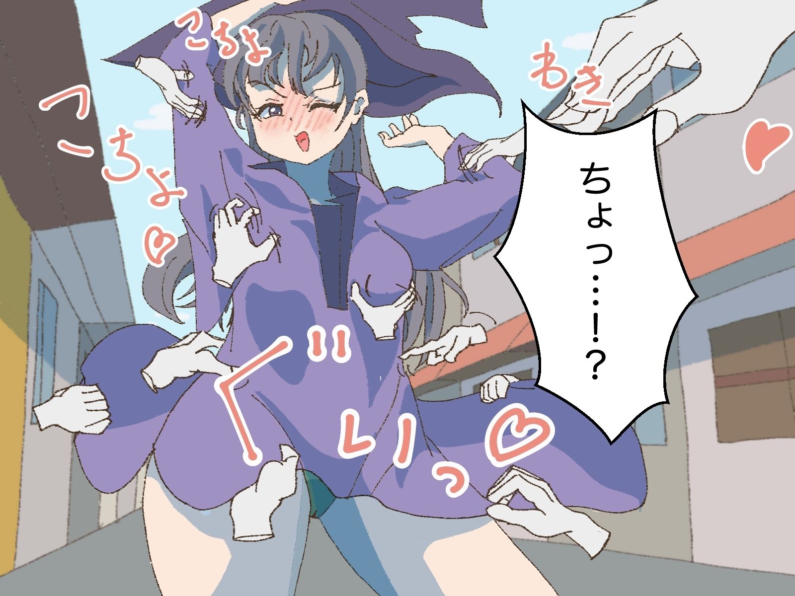 サンプル画像2:ああっ！新米冒険者ちゃんの町にくすぐり悶絶モンスターがおしよせてしまった！(ささんぽさんぽ) [d_473572]