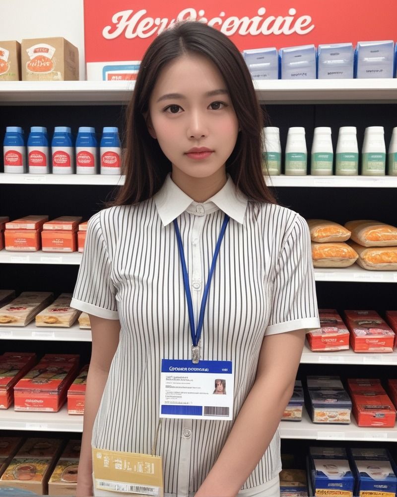 サンプル画像4:爆乳！ドラッグストアの隠れセクシー店員(エンジェルス出版) [d_473592]