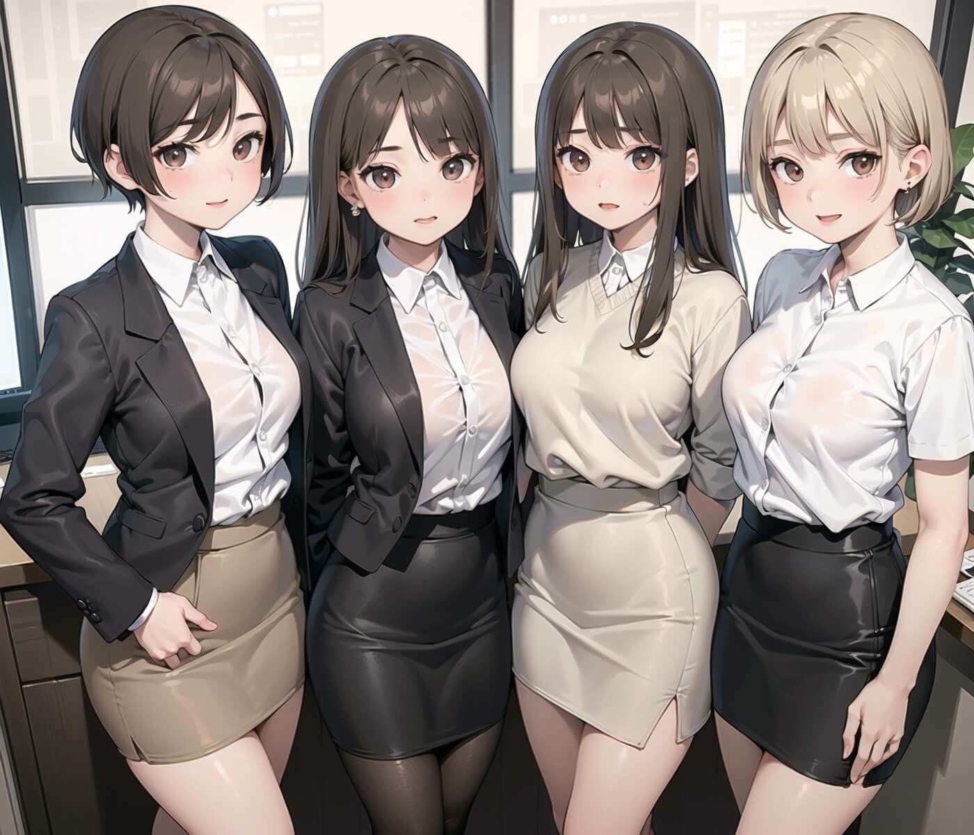 サンプル画像2:全部中に出して…？美人秘書課を催○支配！10【美麗CG200枚収録】(アメジストの涙) [d_473593]