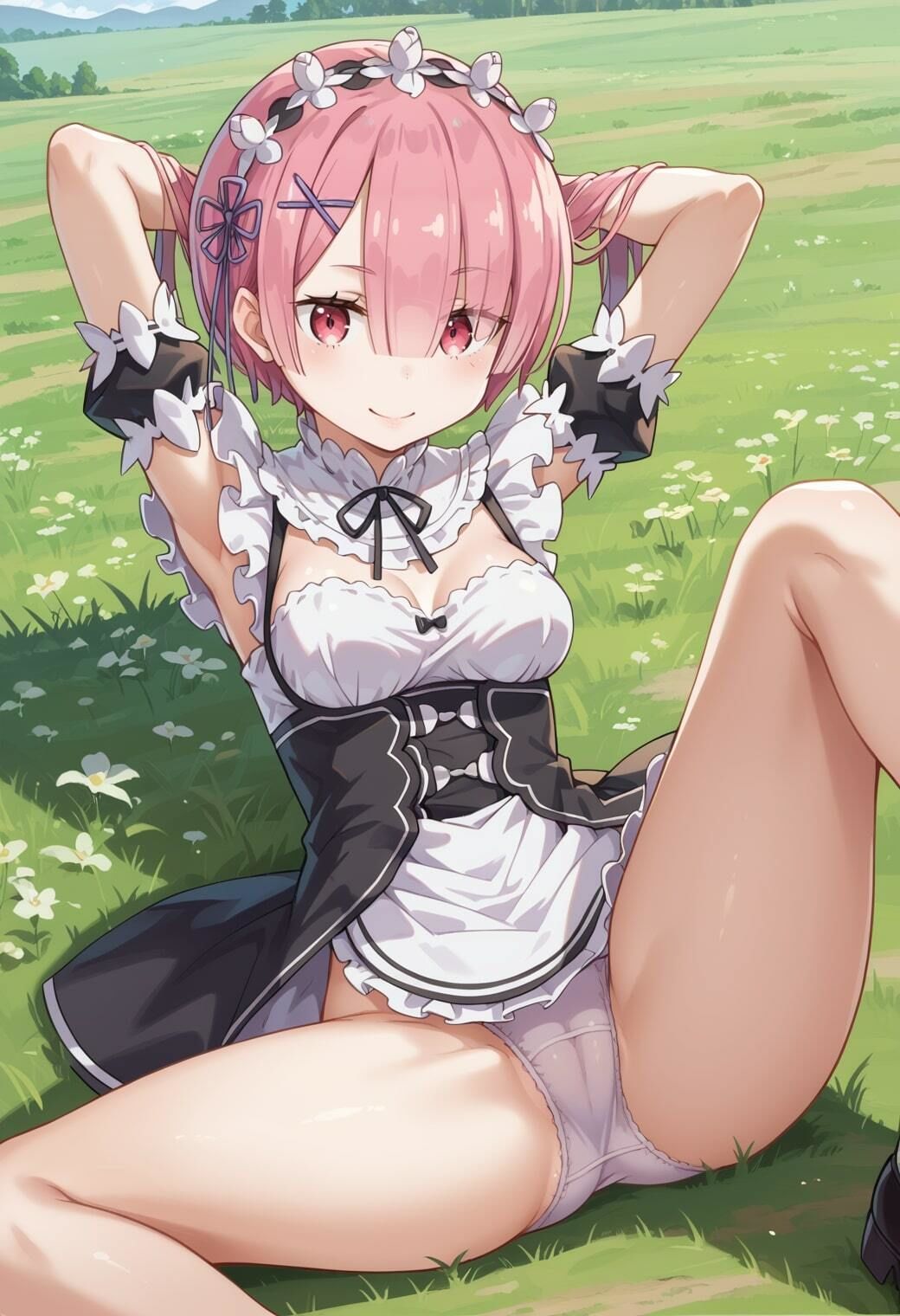 サンプル画像1:【ラムイラストエロ画像】リゼロに登場するラムちゃんのエッチな画像集(エロココ！) [d_473668]