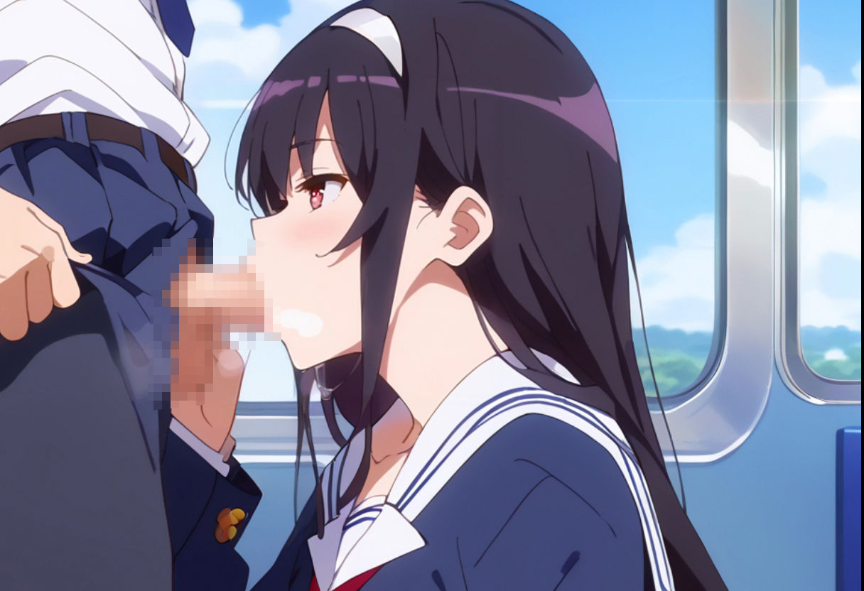 サンプル画像2:霞●丘詩羽 サディスティックな先輩に、どんな場所でも求められる。(むさこた) [d_473824]