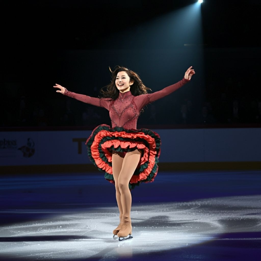 サンプル画像4:アイススケーターの股間(もう限界) [d_473873]