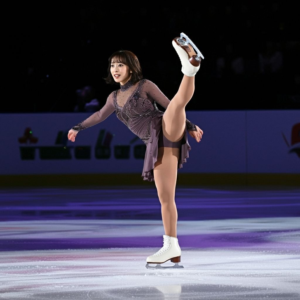 サンプル画像5:アイススケーターの股間(もう限界) [d_473873]