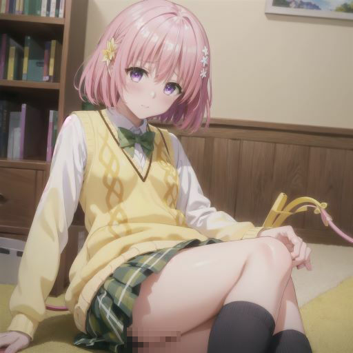 サンプル画像6:T〇LOVEる モモ・ベ〇ア・デビルークちゃんと、気持ちいいことしませんか？(Animan) [d_473888]