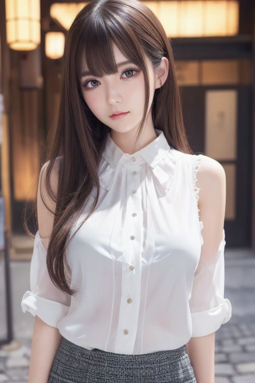 AI美女写真集「街角美女」vol.1のサンプル画像 6