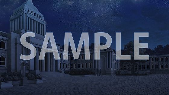 サンプル画像4:【背景素材】学園  外観（7004_bg07）【時間差分あり】(XERO) [d_473981]