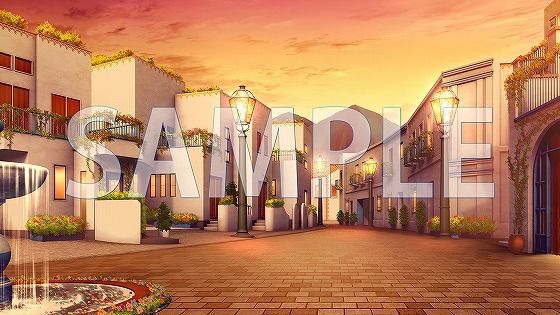 サンプル画像2:【背景素材】街（7004_bg09）【時間差分あり】(XERO) [d_473985]