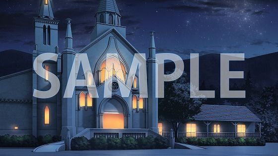 サンプル画像3:【背景素材】教会（7004_bg10）【時間差分あり】(XERO) [d_473988]