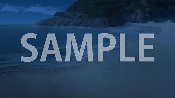 サンプル画像4:【背景素材】砂浜（7004_bg13）【時間差分あり】(XERO) [d_473997]