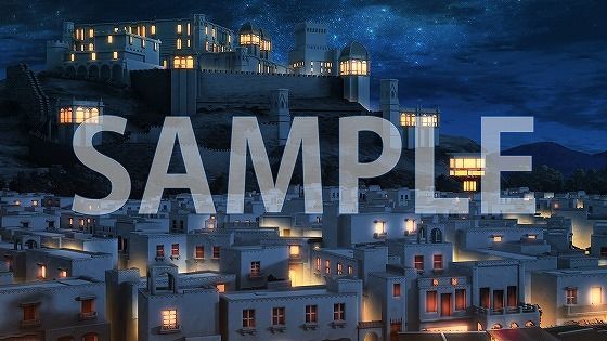サンプル画像3:【背景素材】王都（7004_bg16）【時間差分あり】(XERO) [d_474004]