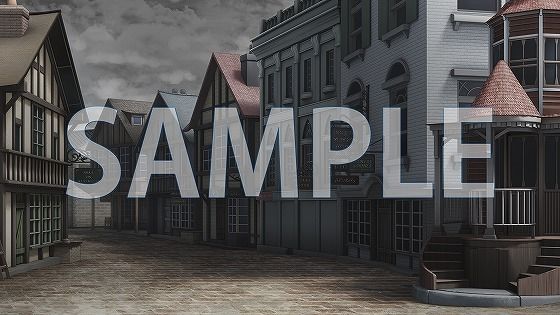 サンプル画像5:【背景素材】大通り（6267_bg01）【時間差分あり】(XERO) [d_474047]