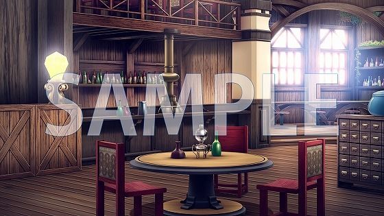 サンプル画像1:【背景素材】店内（6267_bg03）【時間差分あり】(XERO) [d_474055]