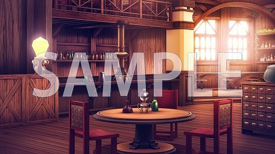 サンプル画像2:【背景素材】店内（6267_bg03）【時間差分あり】(XERO) [d_474055]