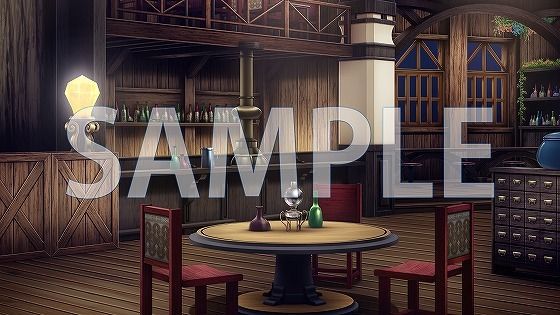 サンプル画像3:【背景素材】店内（6267_bg03）【時間差分あり】(XERO) [d_474055]