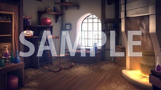 サンプル画像1:【背景素材】工房（6267_bg04）【時間差分あり】(XERO) [d_474056]