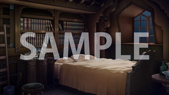 サンプル画像3:【背景素材】寝室（6267_bg05）【時間差分あり】(XERO) [d_474061]