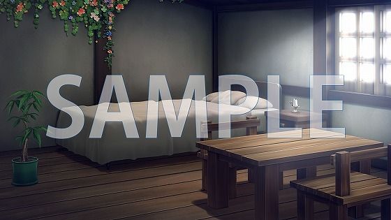 サンプル画像1:【背景素材】僧侶の部屋（6267_bg08）【時間差分あり】(XERO) [d_474074]