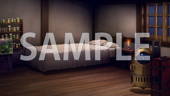 サンプル画像3:【背景素材】発明家の部屋（6267_bg09）【時間差分あり】(XERO) [d_474075]