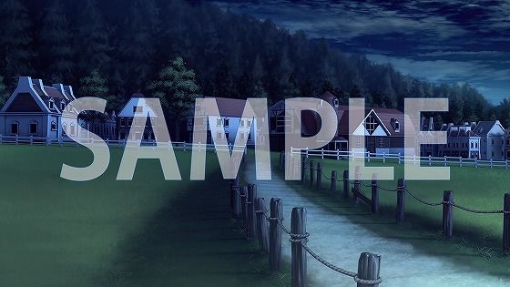 サンプル画像4:【背景素材】酪農が盛んな村（6267_bg11）【時間差分あり】(XERO) [d_474084]