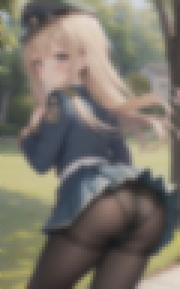 サンプル画像3:黒タイツ新人隊員の食い込み激エロパンティーを後ろからじっくり堪能して下さい。158(妄想メガマックス) [d_474123]