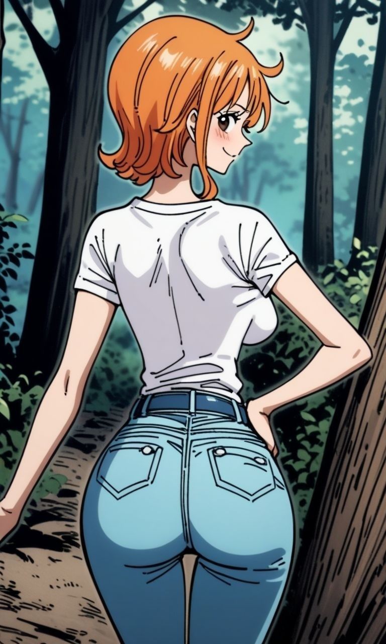 サンプル画像1:ワンピ〇スのナ〇さんと無人島で本気の孕ませセックス(ハラメウメ) [d_474198]