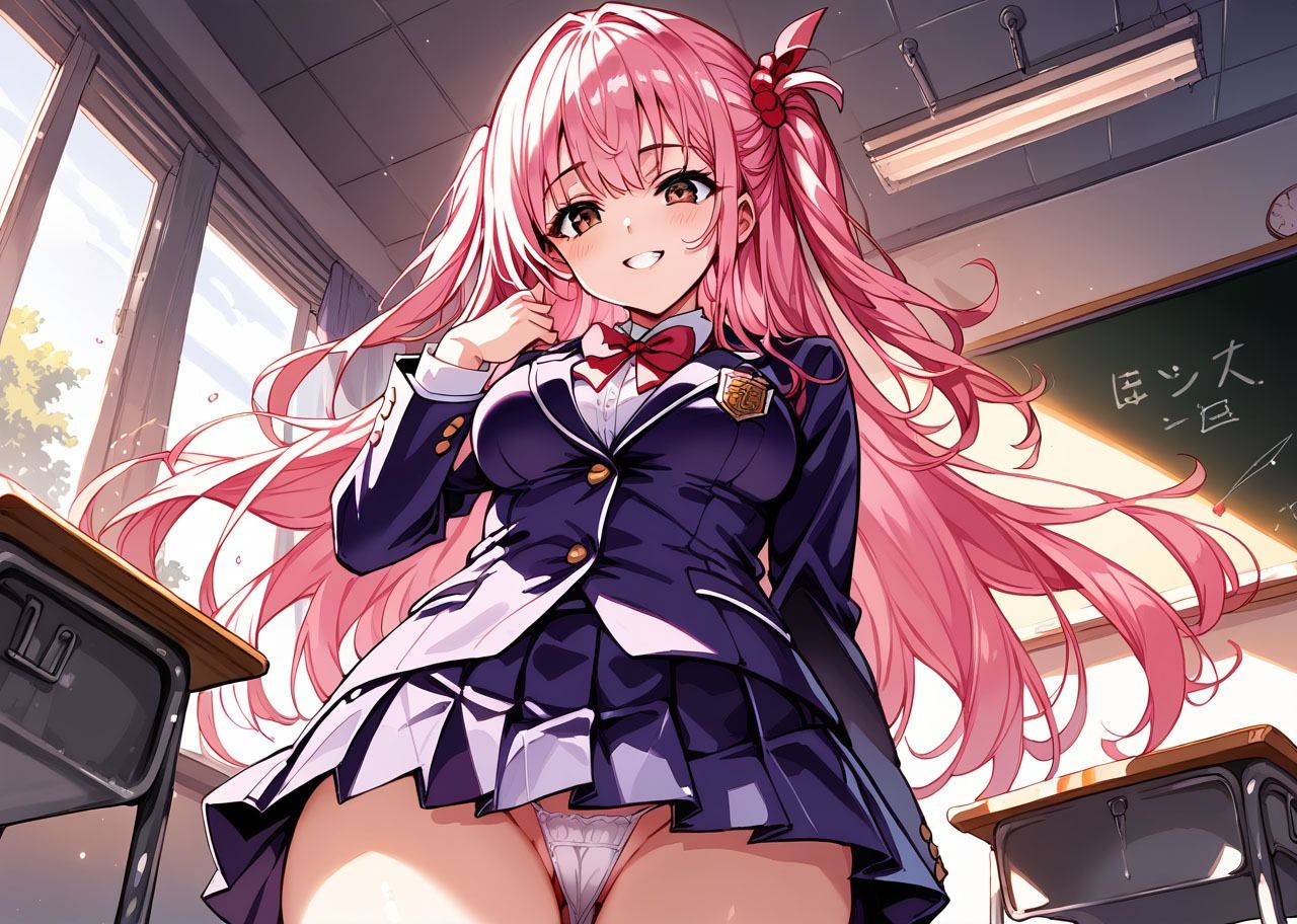 サンプル画像2:委員長もホントはシタかったんだね？(セクメトの吐息) [d_474223]