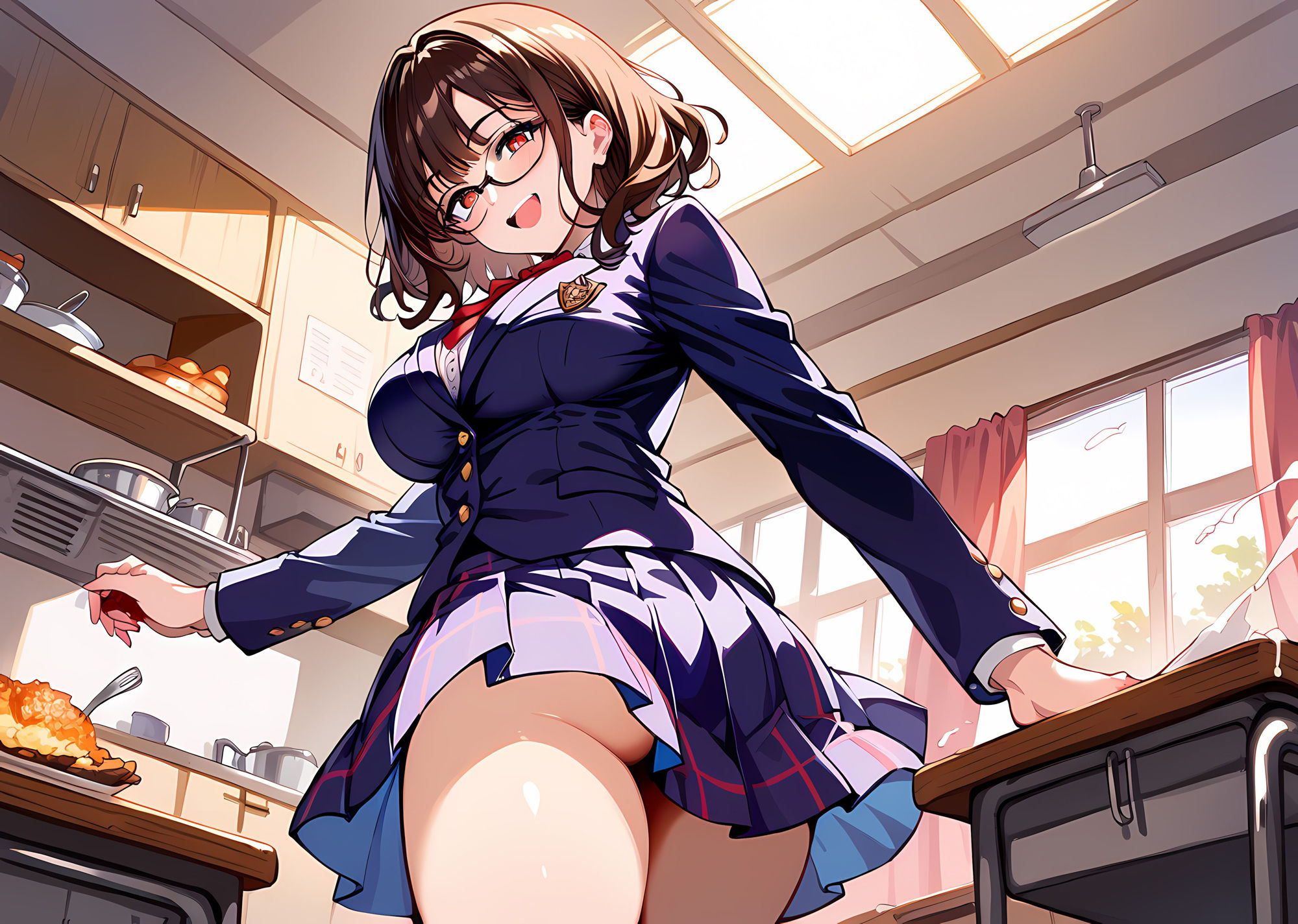 サンプル画像1:委員長もホントはシタかったんだね？2(セクメトの吐息) [d_474227]