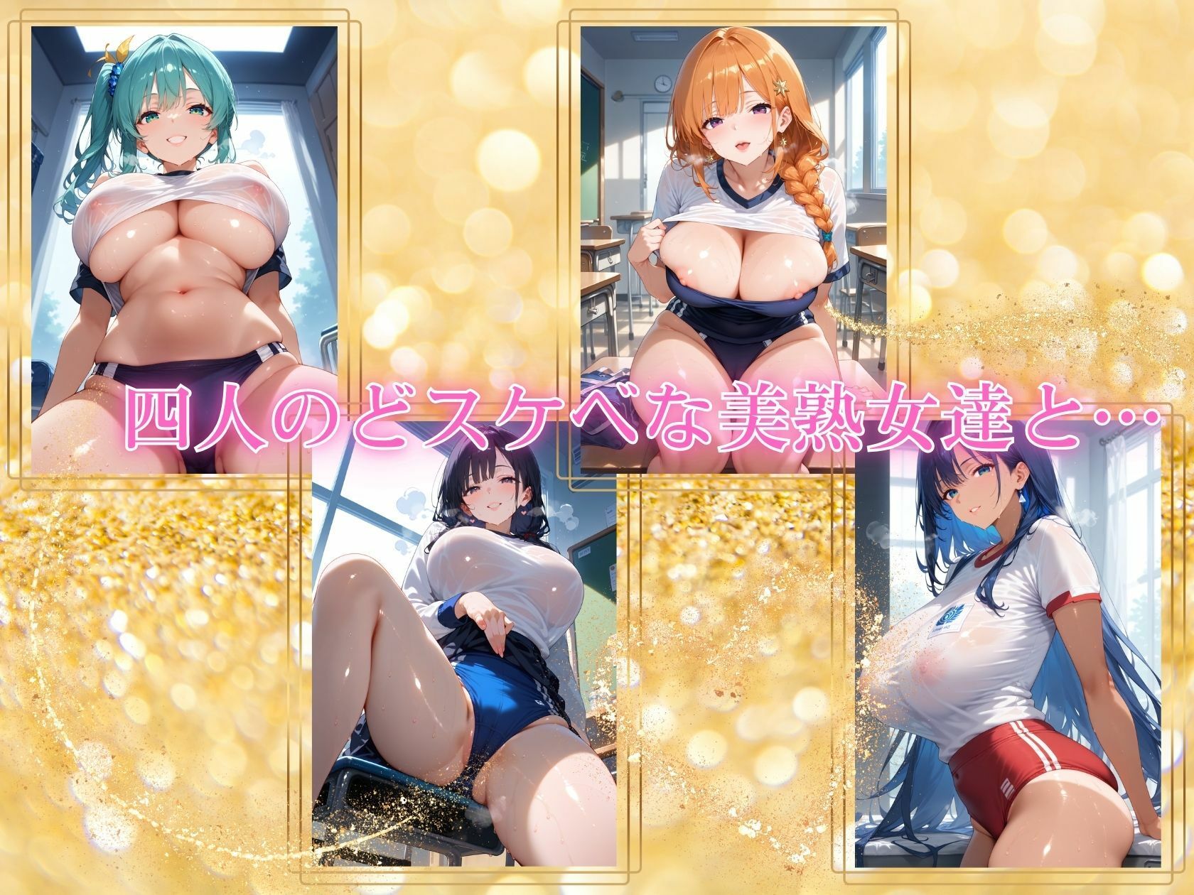 サンプル画像1:どスケベ美熟女が体操服でせまってくる 縦型(J Butterfly) [d_474259]