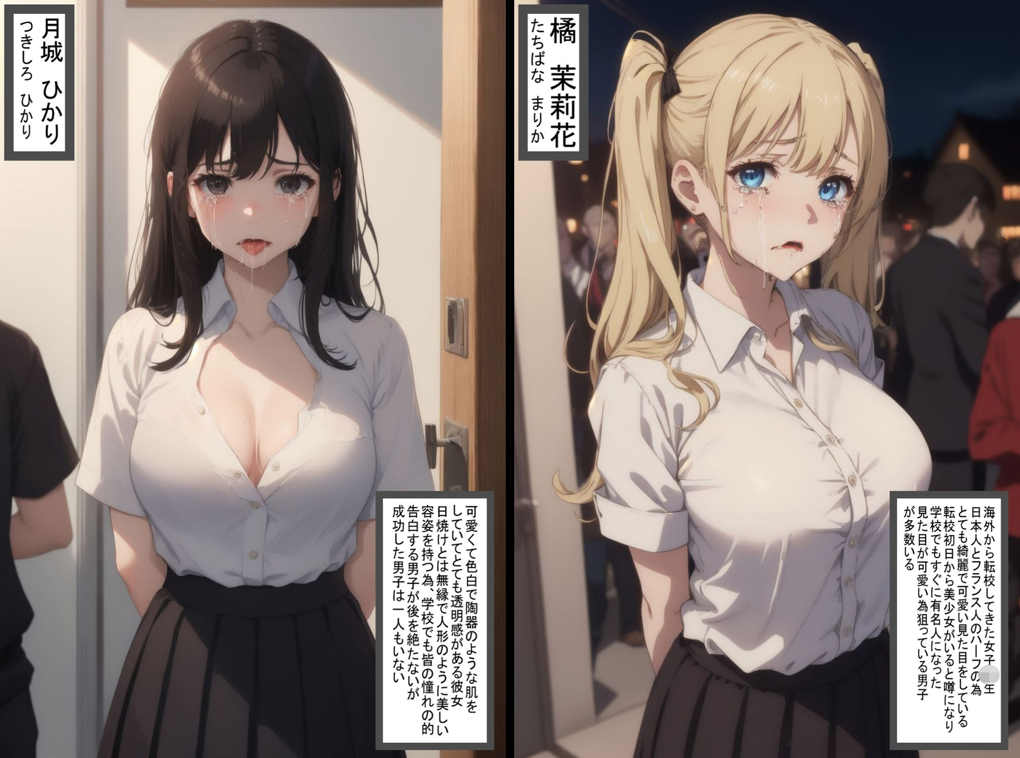 サンプル画像1:お前ら俺らの肉便器  レ〇プ学園  おじさん達の欲望のままに(ゆゆの森) [d_474264]