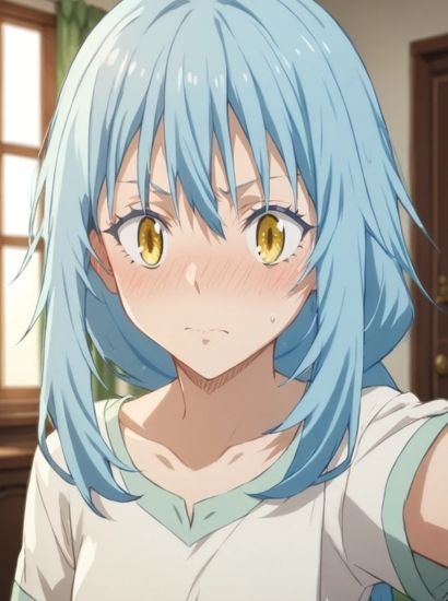 サンプル画像1:転生したらスライムだった件のリムルから送られてきた自撮り写真(自撮りサークル  イカスミ工房) [d_474319]