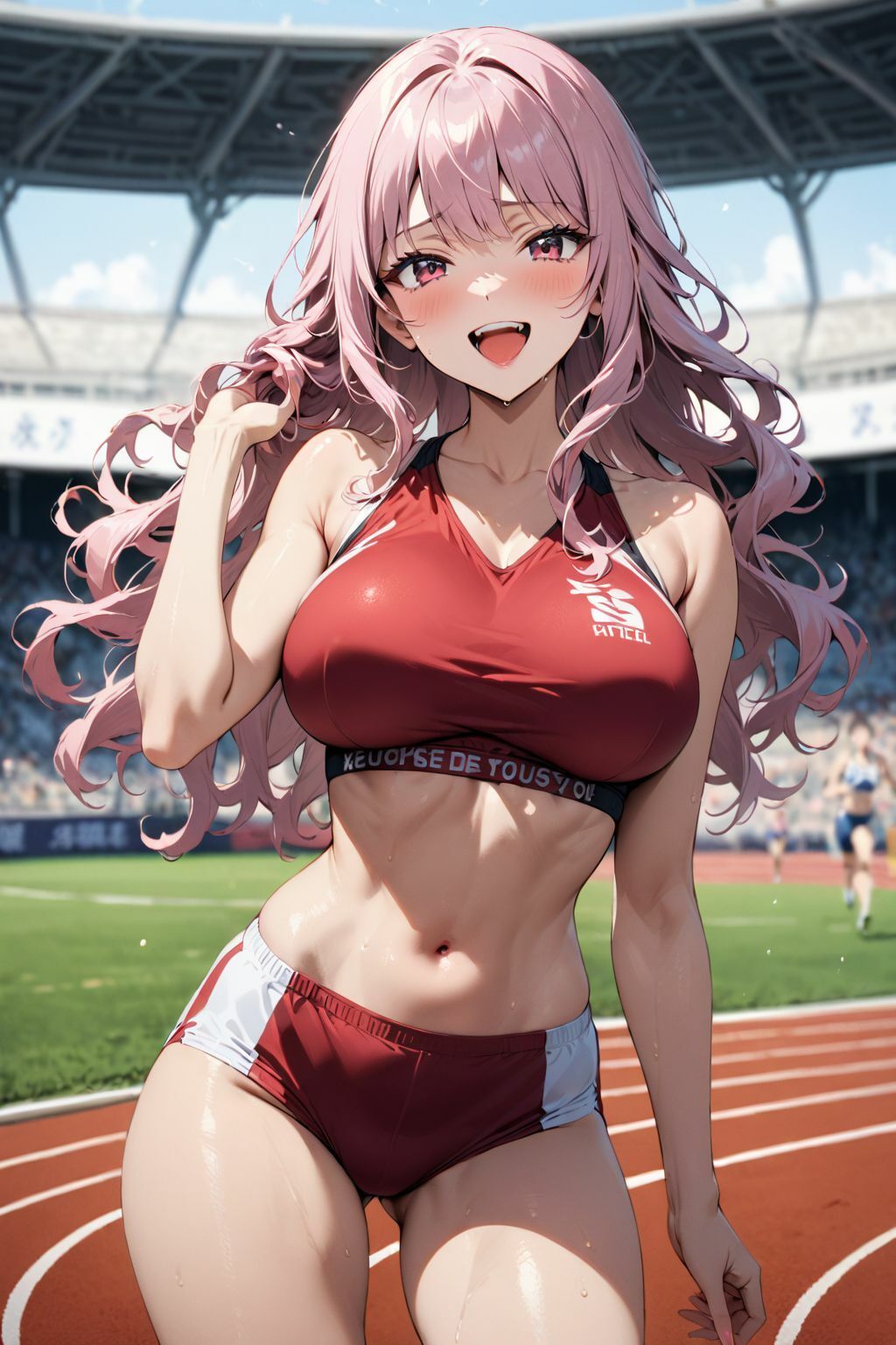 サンプル画像1:陸上部員JKの持久力はすごかった件 2(天使のたまりば) [d_474369]