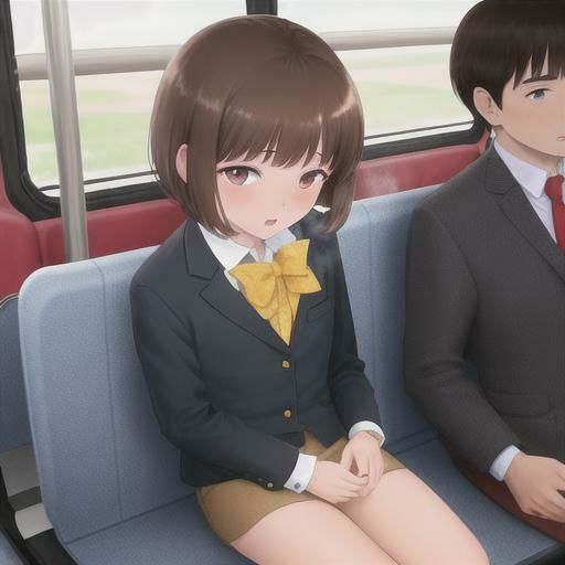 サンプル画像2:茶髪おかっぱちゃんのどこでも露出！！(まんまんちん) [d_474410]