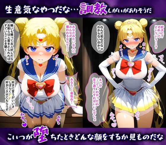 サンプル画像1:調教ヒロインズ 〜 セーラームーン編(まいすたーK) [d_474668]