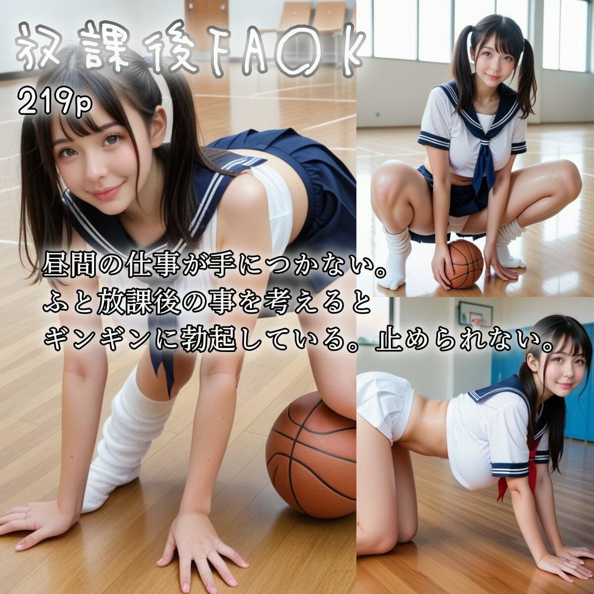 サンプル画像2:汗かきマネージャー放課後FA〇K〜私のトロトロおま〇こに出して〜(ぷよんぷよんスライム) [d_474687]