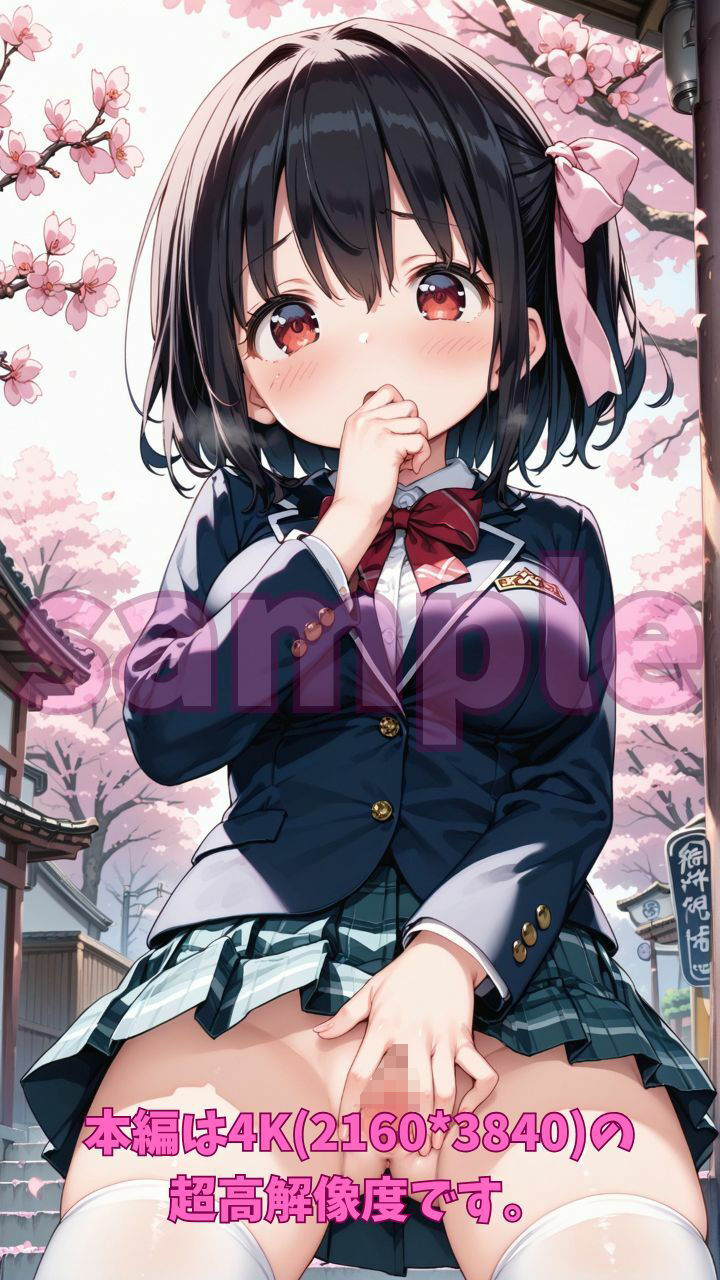 サンプル画像2:お嬢様の冒険 おまんこ露出チャレンジ 自撮り写真流出 お宝コレクション 春編(Fetish AI) [d_474692]