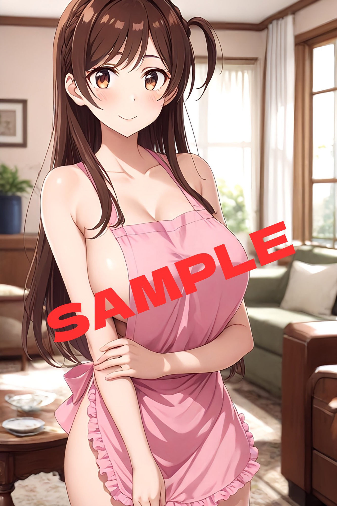 サンプル画像1:かのかり 裸エプロン＆ひたすらセックス(かわいあい) [d_474787]