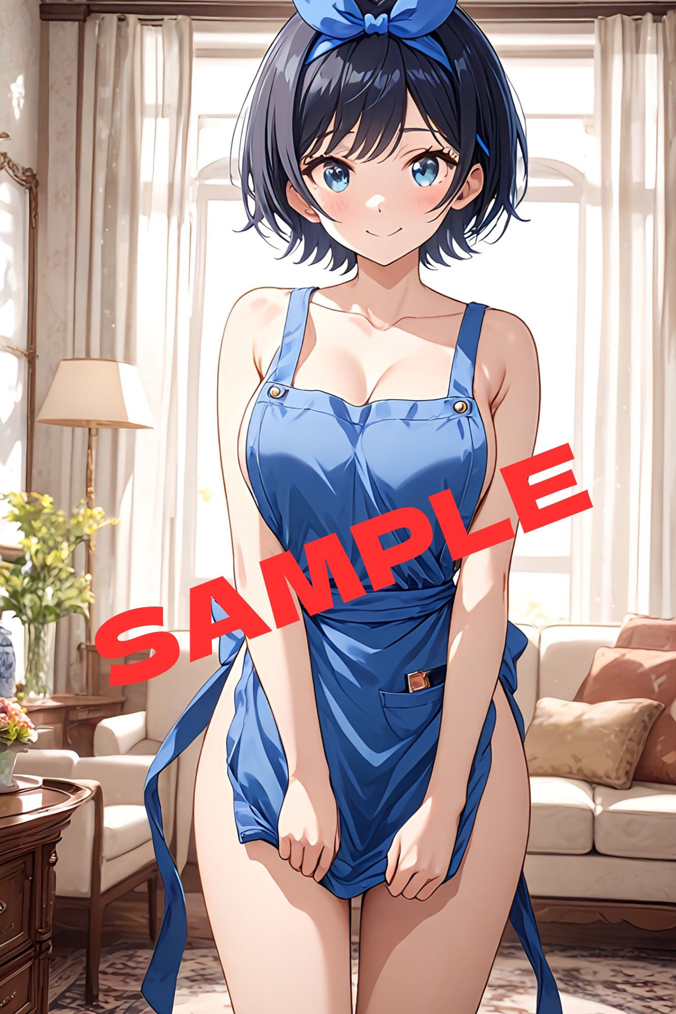 サンプル画像2:かのかり 裸エプロン＆ひたすらセックス(かわいあい) [d_474787]