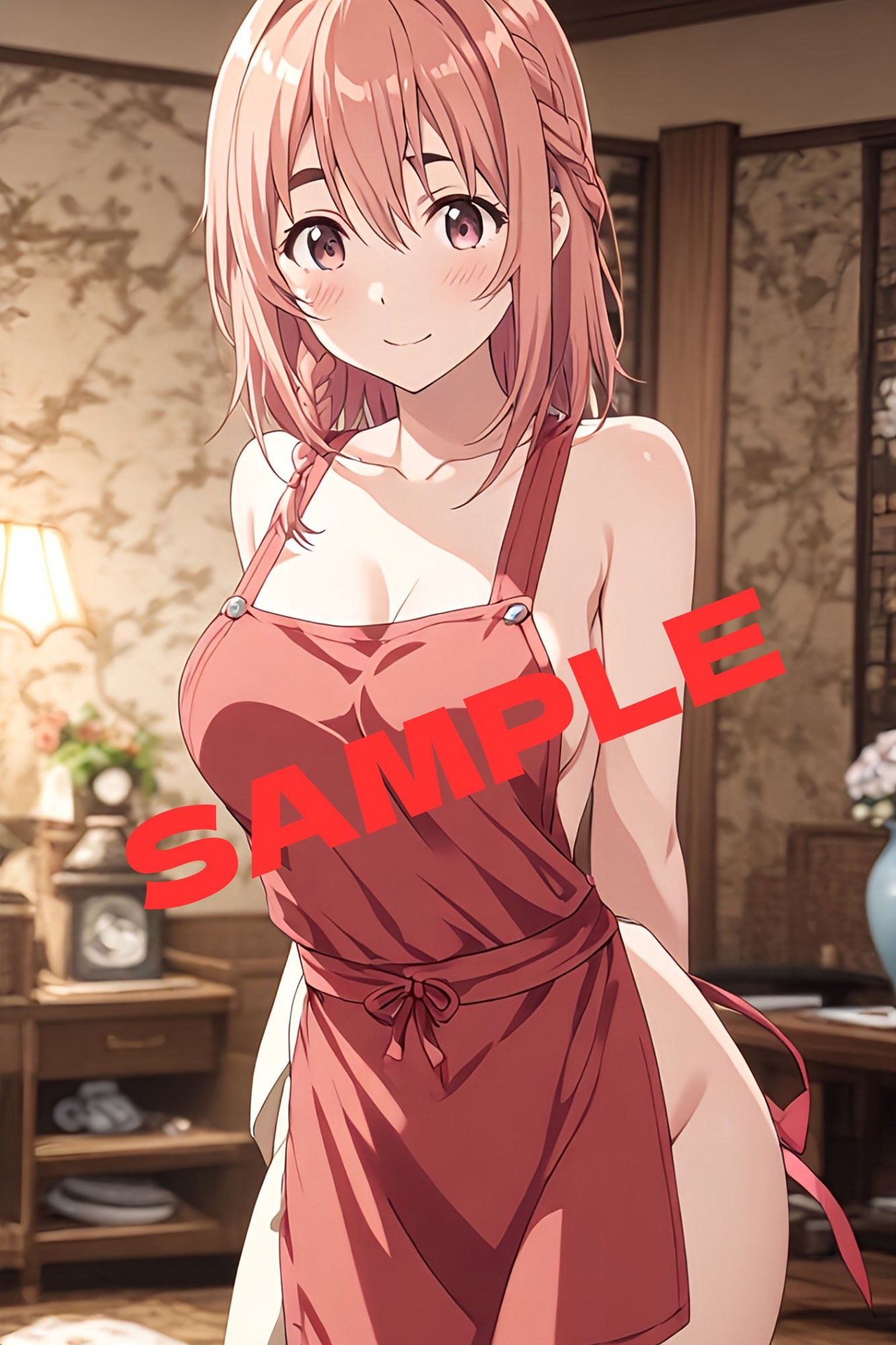 サンプル画像4:かのかり 裸エプロン＆ひたすらセックス(かわいあい) [d_474787]